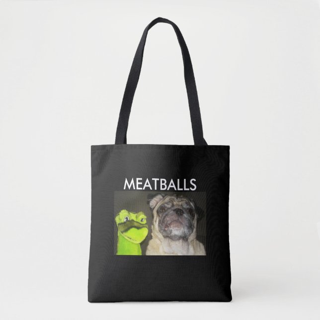 TOTE BAG BOULETTES DE VIANDE (Devant)