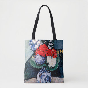 Tote Bag Bouquet avec Little Delft, Paul Cezanne