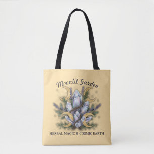 Tote Bag Bouquet de cristal du jardin au clair de lune • Ma