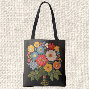 Tote Bag Bouquet de fleurs