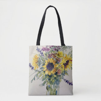 Tote Bag Bouquet de tournesol