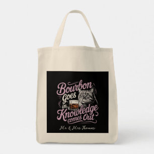 Tote Bag Bourbon Entre, La Sagesse Sortit Une Citation Parf