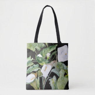 Tote Bag Bourse avec aquarelle de pélicans
