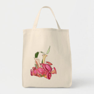Tote Bag Bourse de fleurs de zantedeschias