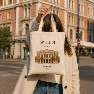 Tote Bag Bourse de Vienne personnalisée Nom & Année