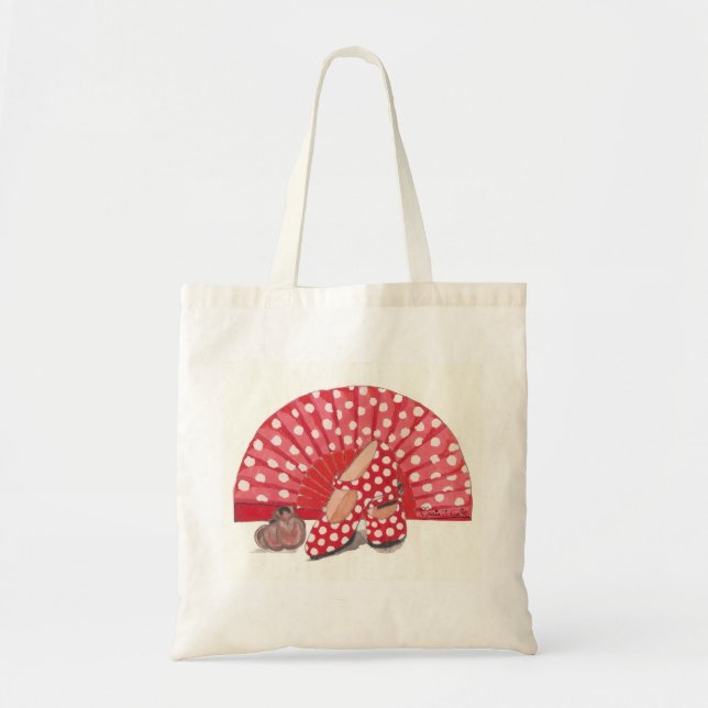 Tote Bag Bourse Flamande. Flamingo Bag (Devant)