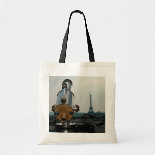 Tote Bag Bourse Grille Eiffel « French Clichés » Dénouement (Devant)
