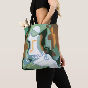 Tote Bag Bouteille et plat de fruits de Juan Gris, Cubisme 