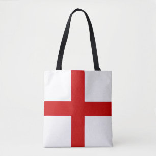 Tote Bag Bouton de drapeau de l'Angleterre