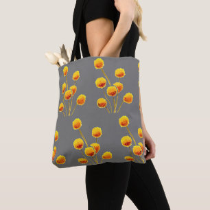 Tote Bag Bouton mou Billy fleur sauvage australien