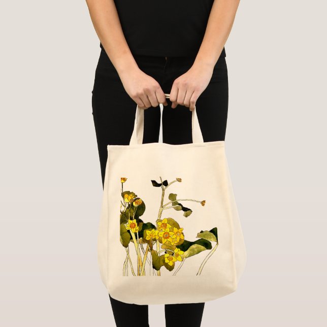 Tote Bag Boutons Art Nouveau (Devant (produit))