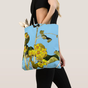 Tote Bag Boutons Art Nouveau