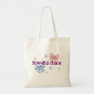 Tote Bag Bow-tiful Chaos