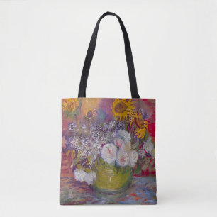 Tote Bag Bowl avec des tournesols et des Roses par Vincent 