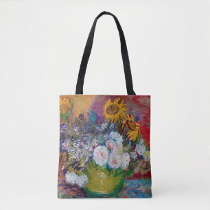 Tote Bag Bowl avec fleurs, Van Gogh
