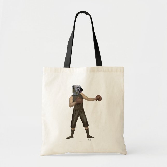 Tote Bag Boxe Bulldog (Devant)