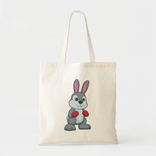 Tote Bag Boxe de lapin Boxeur Gants de boxe