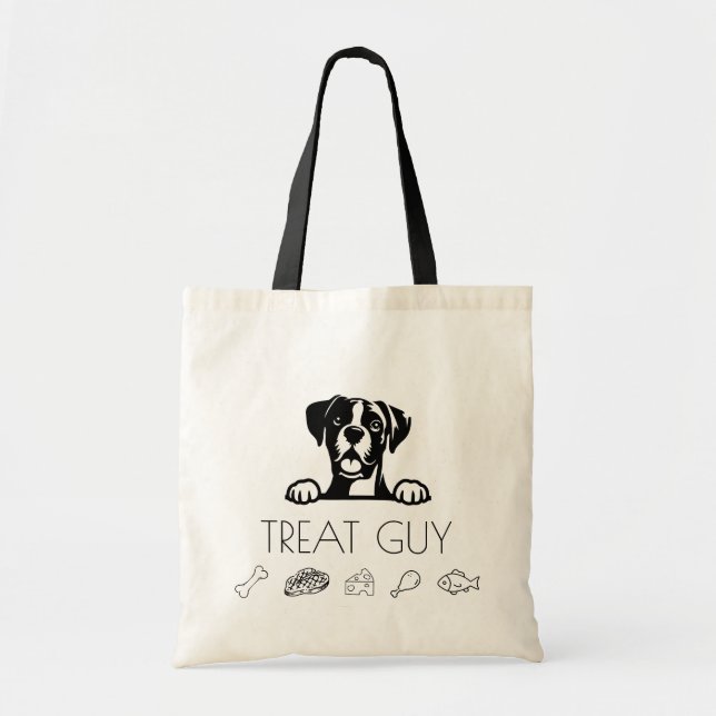 Tote Bag Boxer "Treat Guy" (Devant)