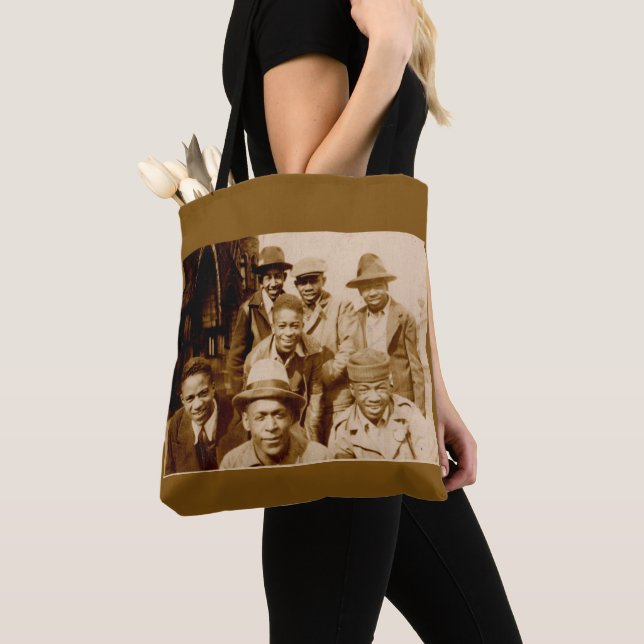 Tote Bag Boyz des années 1930 du capot RPPC (De près)
