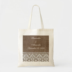Tote Bag Bracelet simple et dentelle