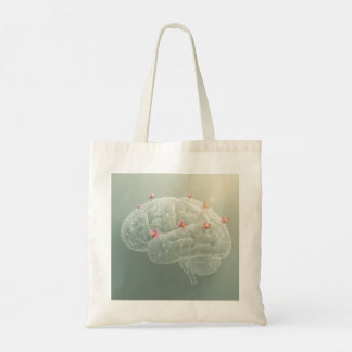 Tote Bag Brain Botanical Creativity