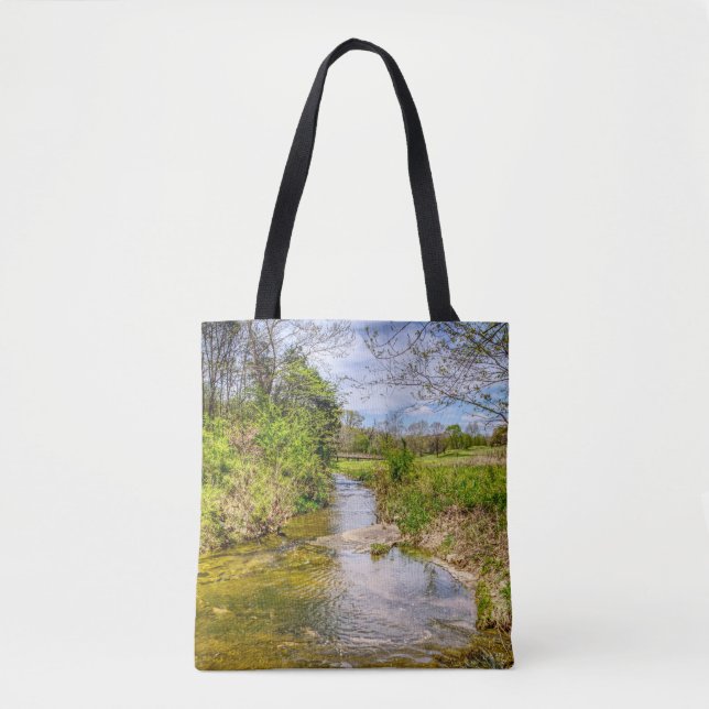 Tote Bag Branson Fall Creek Stream (Devant)