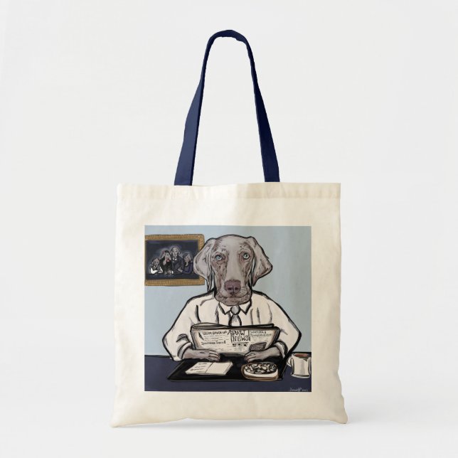 Tote Bag Braque de Weimar (Devant)