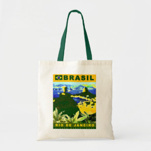 Tote Bag Brazil poster design