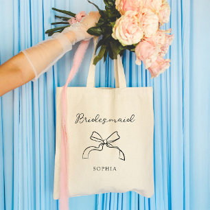 Tote Bag Bridesmaid   Choisissez n'importe quelle couleur C