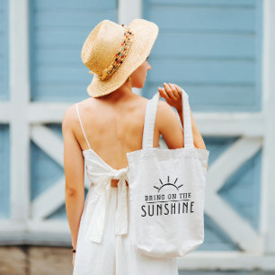 Tote Bag Bring on the Sunshine, été