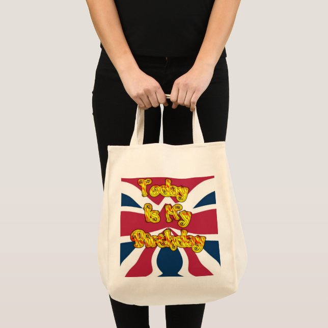 Tote Bag British Birday Gifts Art Print (Devant (produit))