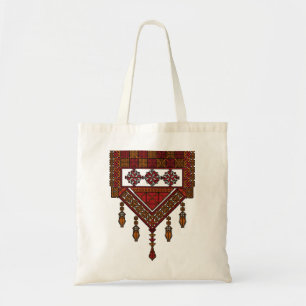 Tote Bag Broderie palestinienne de Tatreez   Art palestine
