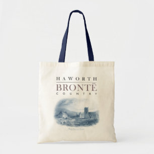 Tote Bag Bronte Country avec Haworth Church et Parsonage