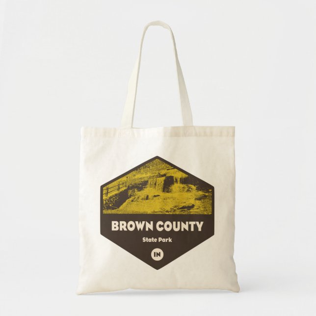 Tote Bag Brown County State Park Indiana (Devant)
