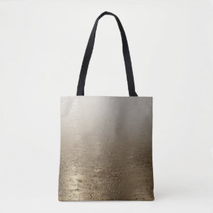 Tote Bag Brush doré Or Élégance moderne