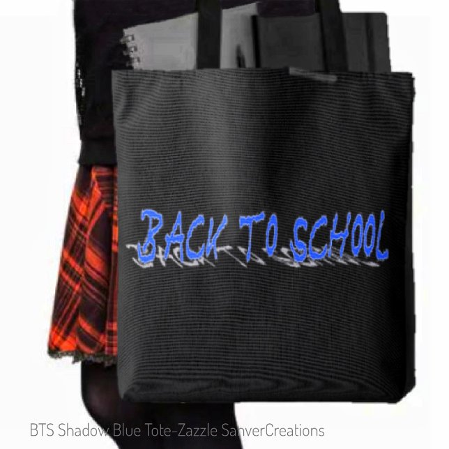 Tote Bag BTS Shadow Blue Fourre-tout (Créateur téléchargé)