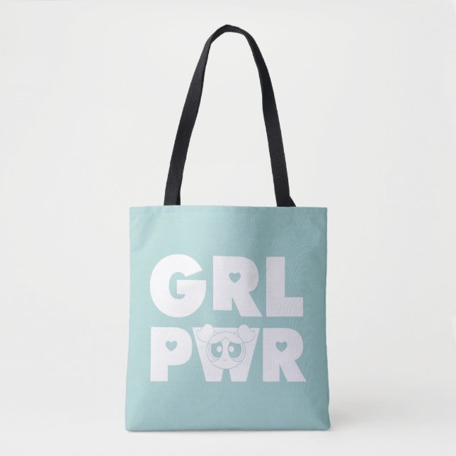 Tote Bag Bubbles : Girl Power (Devant)