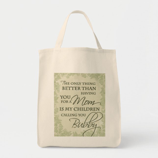 Tote Bag Bubby Fourre-tout (Devant)