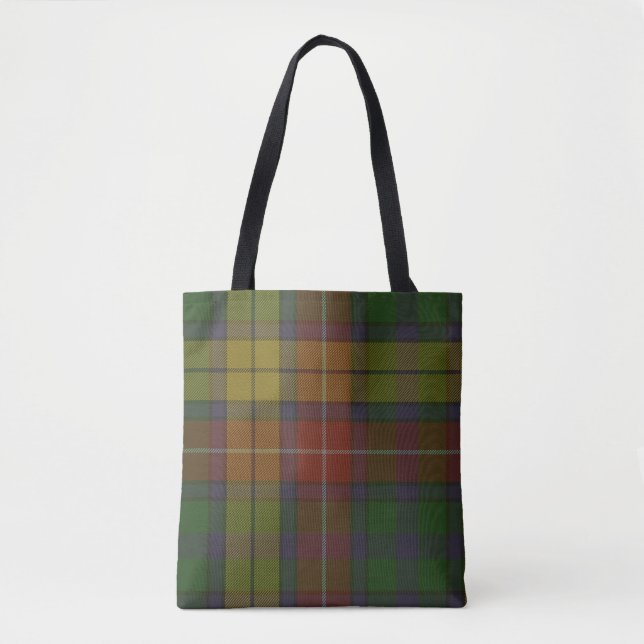 Tote Bag Buchanan Clan Tartan (Devant)