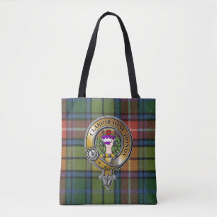 Tote Bag Buchanan Tartan & Badge