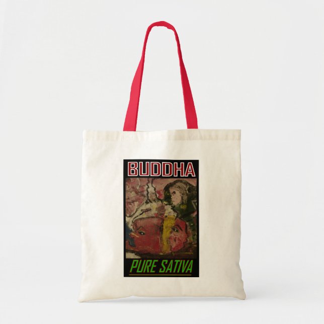 TOTE BAG BUDDHA PURE SATIVA (Devant)
