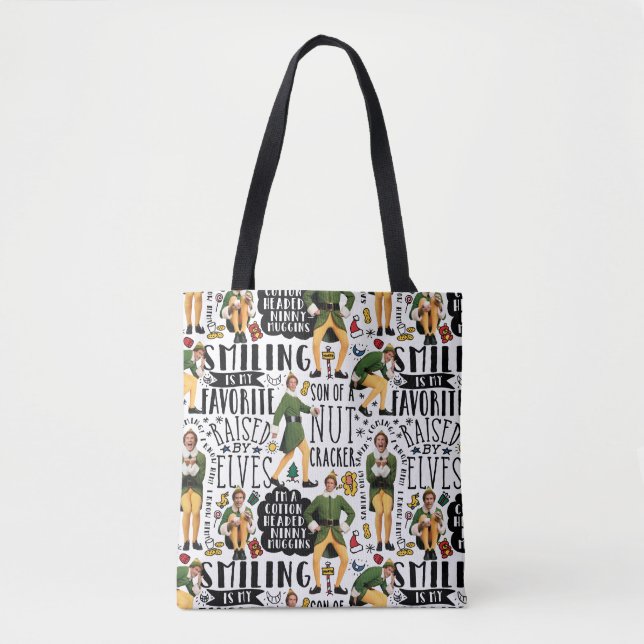 Tote Bag Buddy le Motif de devis Elf (Devant)