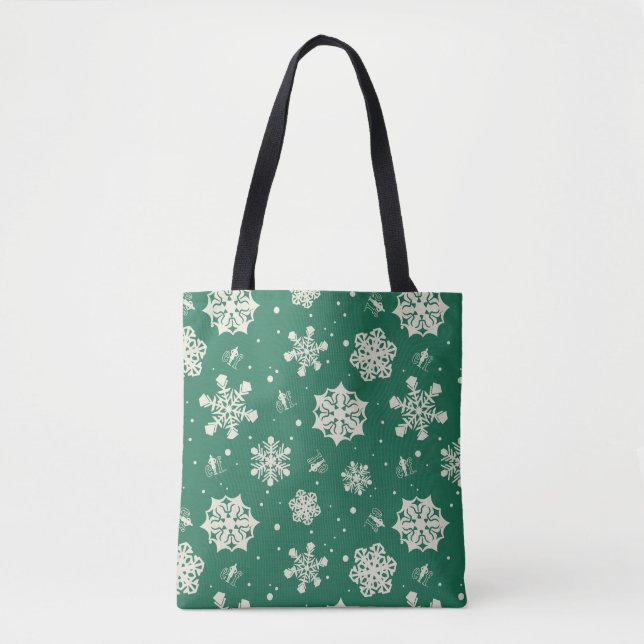 Tote Bag Buddy le Motif Elf Snowflake (Devant)