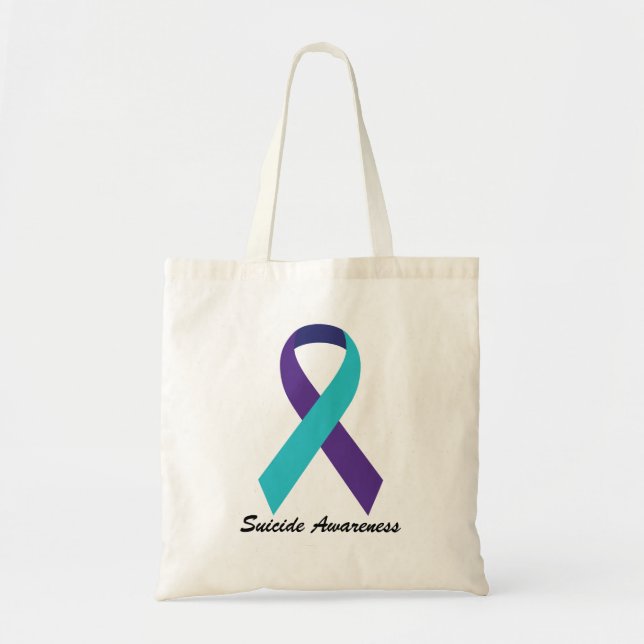 Tote Bag Budget Fourre-tout - Sensibilisation au suicide (Devant)