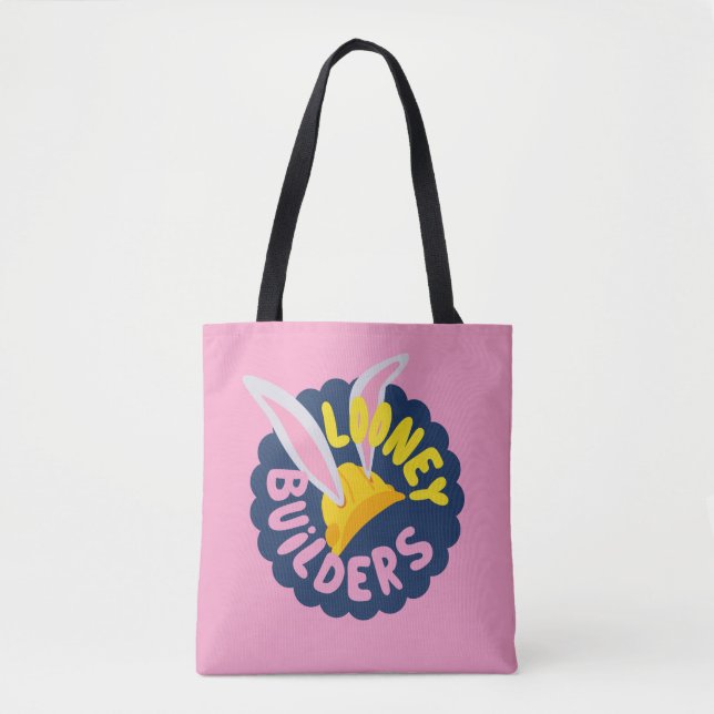 Tote Bag BUGS BUNNY BUILDERS™| Hard Hat Scalloped Logo (Devant)