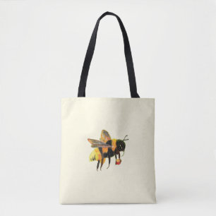 Tote Bag Bumble Bee transportant du pollen