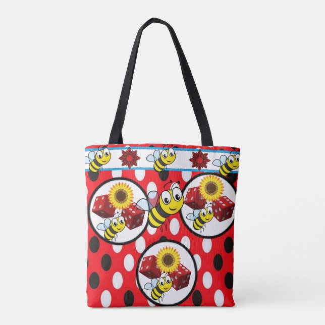 tote bag bumblebee (Back)