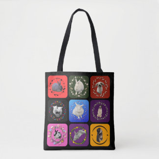 Tote Bag Bunnies partout fourre-tout