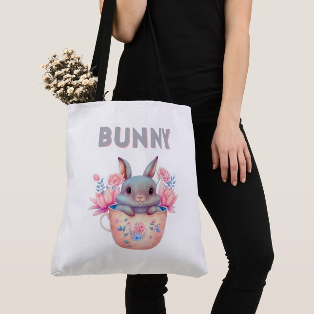 Tote Bag Bunny (Close Up)