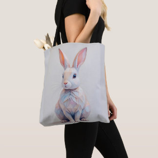 Tote Bag Bunny Basse-Poly Pastel